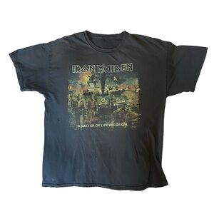 Vintage 2006 Iron Maiden A Matter Of Life and Death Hanes Two Sided